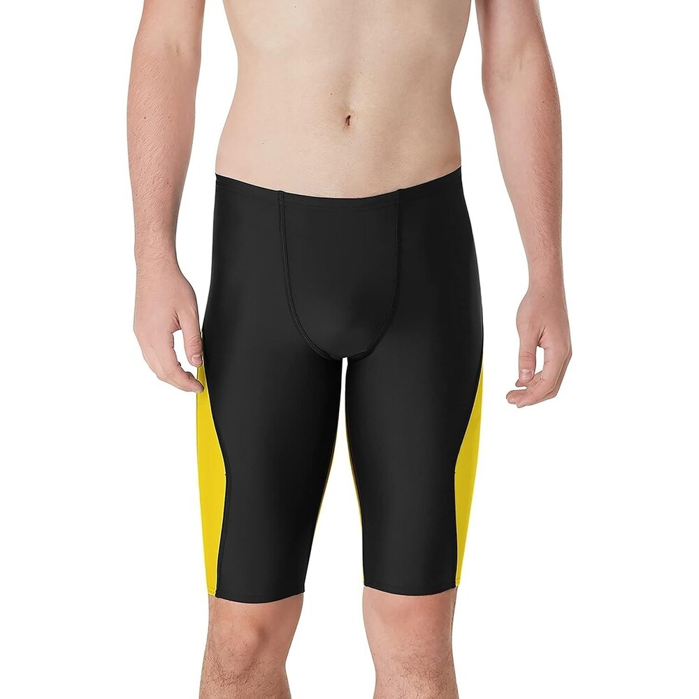 NWT Speedo Men's Swimsuit Jammer ProLT Solid Swim Briefs Team Gold Size 26